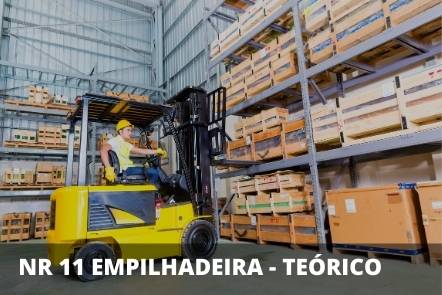 NR 11- OPERADOR DE EMPILHADEIRA -TEÓRICO – 16 horas