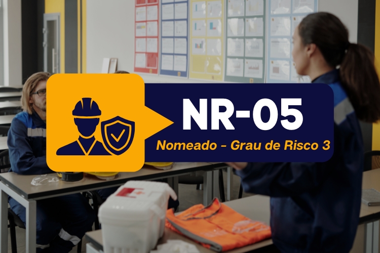 NR 05 CIPA – Comissão Interna de Prevenção de Acidentes – Representante Nomeado – Grau De Risco 3