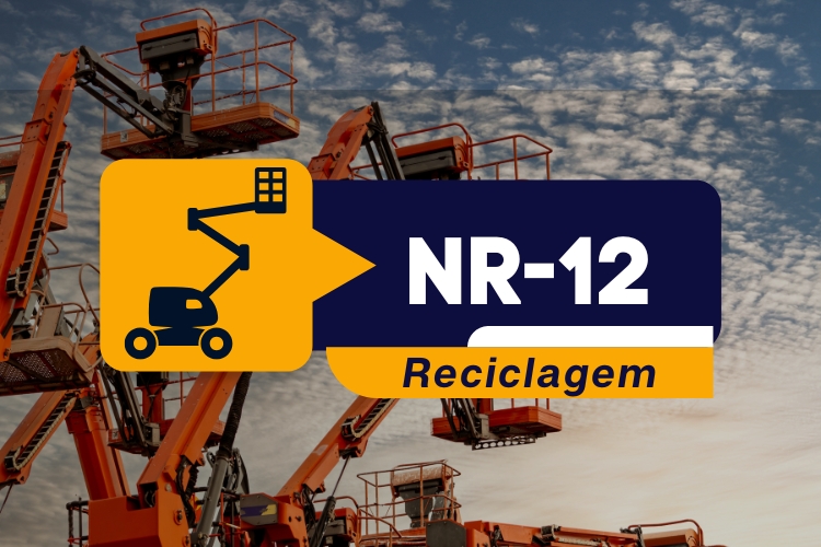 NR 12 –  Equipamentos de Guindar para Elevação de Pessoas e Realização de Trabalho em Altura – Teórico – Reciclagem – 4 horas